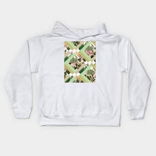 Cubed Vintage Botanicals Kids Hoodie